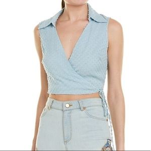 alice + olivia Roseann Silk-Blend Tank NWT 2